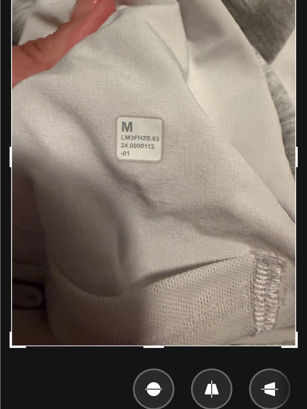 Lululemon Smooth spacer classic fit pullover - light grey - Picture 6 of 6